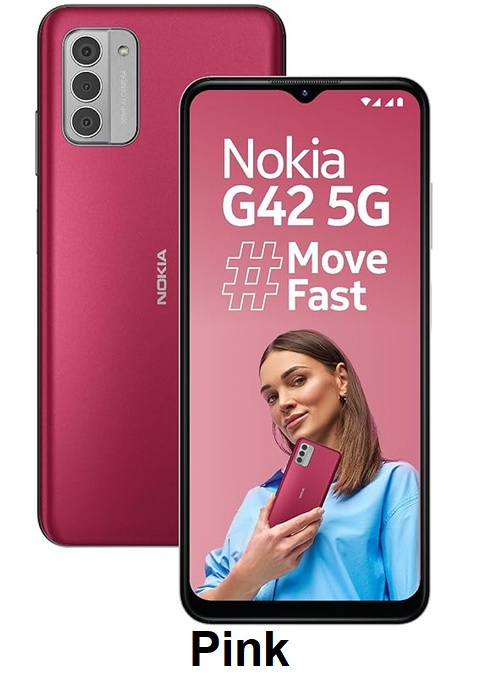 NOkia G42 5G Pink