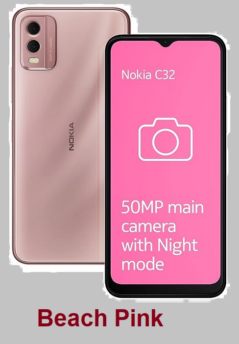 Nokia C32 Beach Pink