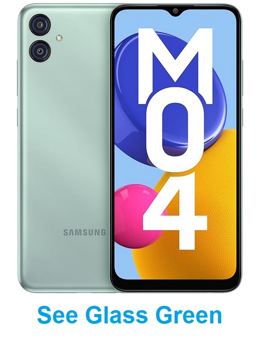 Samsung Galaxy M04 See Glass Green