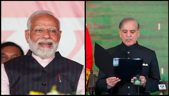 PM Modi congratulated Shehbaz Sharif