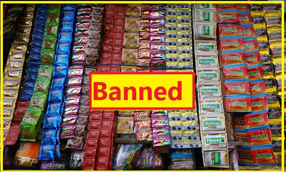 Gutkha Pan Masala Banned