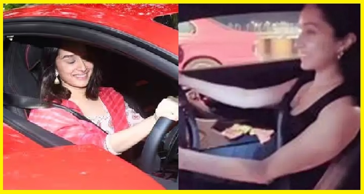 Shradhha Kapoor Lamborghini Drive